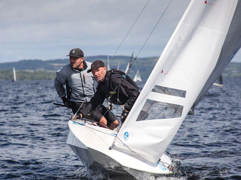 Tom Gillard & Andy Thompson win the Gul Fireball World Championship at Lough Derg photo copyright Oisín Higgins taken at Lough Derg Yacht Club and featuring the Fireball class