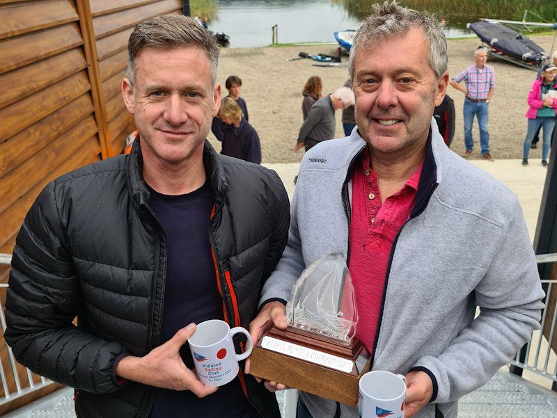 Noel Butler and Stephen Oram win the 2022 Fireball Munster Championships at Killaloe - photo © Frank Miller