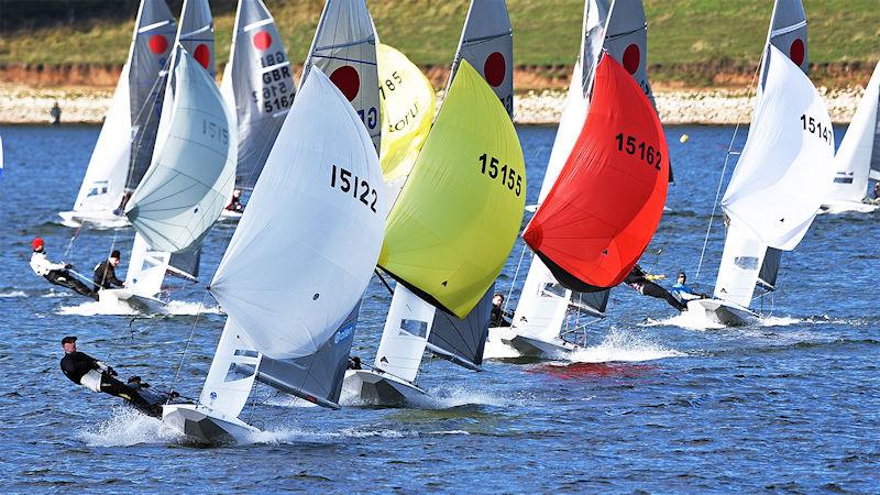 2022 Gul Fireball Inlands at Draycote photo copyright Malcolm Lewin / malcolmlewinphotography.zenfolio.com/watersports taken at Draycote Water Sailing Club and featuring the Fireball class