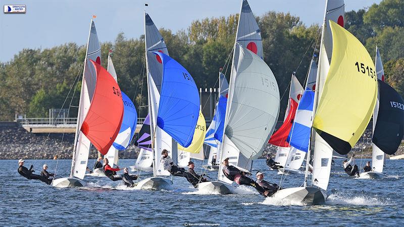 2022 Gul Fireball Inlands at Draycote photo copyright Malcolm Lewin / malcolmlewinphotography.zenfolio.com/watersports taken at Draycote Water Sailing Club and featuring the Fireball class