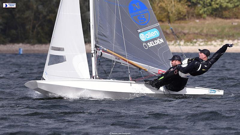 Tom Gillard & Andy Thompson win the 2022 Gul Fireball Inlands at Draycote - photo © Malcolm Lewin / malcolmlewinphotography.zenfolio.com/watersports