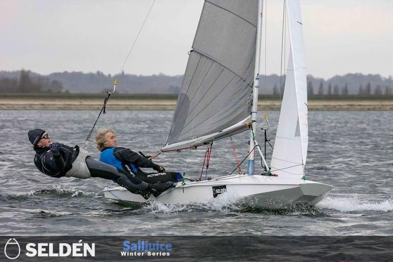 Seldén SailJuice Winter Series Datchet Flyer photo copyright Tim Olin / www.olinphoto.co.uk taken at Datchet Water Sailing Club and featuring the Fireball class