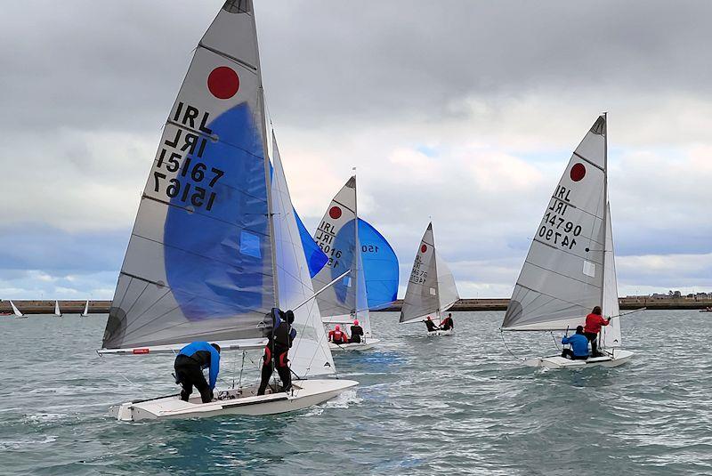 Viking Marine DMYC Frostbite Series 2 begins on New Year's Day photo copyright Ian Cutliffe taken at Dun Laoghaire Motor Yacht Club and featuring the Fireball class