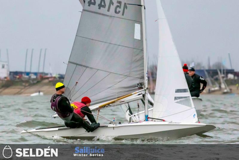 GJW Direct Bloody Mary 2023 - part of the Seldén SailJuice Winter Series photo copyright Tim Olin / www.olinphoto.co.uk taken at Queen Mary Sailing Club and featuring the Fireball class