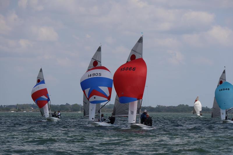 Gul Golden Dolphin Blackwater SC Fireball Open  photo copyright C. Evans taken at Blackwater Sailing Club and featuring the Fireball class