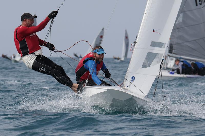 Fireball Europeans at Portorož, Slovenia Day 5 photo copyright Urs Hardi taken at Jadralni Klub Pirat and featuring the Fireball class