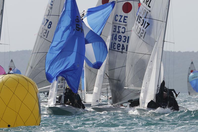 Fireball Europeans at Portorož, Slovenia Day 5 photo copyright Urs Hardi taken at Jadralni Klub Pirat and featuring the Fireball class