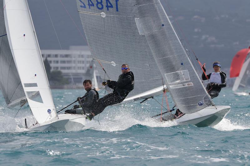 Fireball Europeans at Portorož, Slovenia Day 5 photo copyright Urs Hardi taken at Jadralni Klub Pirat and featuring the Fireball class