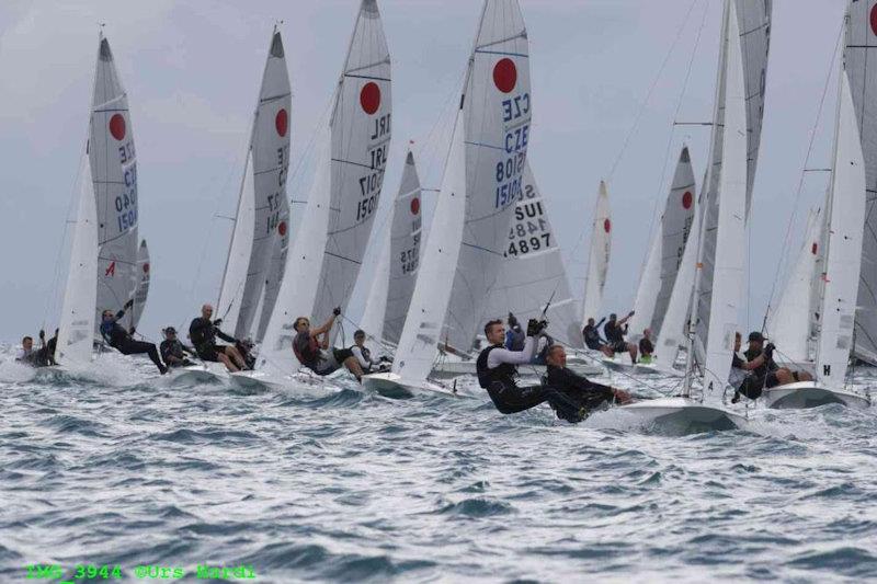 Action from the recent Fireball Europeans in Slovenia photo copyright Urs Hardi taken at Jadralni Klub Pirat and featuring the Fireball class