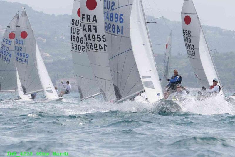 Action from the recent Fireball Europeans in Slovenia photo copyright Urs Hardi taken at Jadralni Klub Pirat and featuring the Fireball class