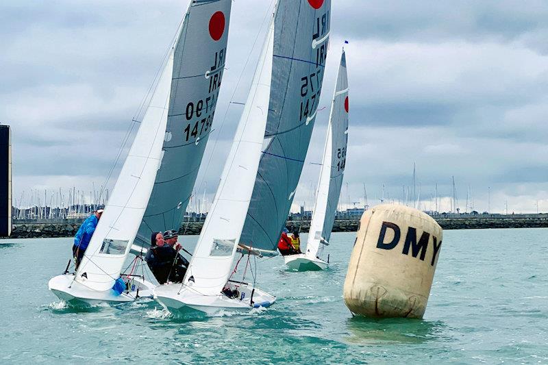  - Viking Marine Frostbite Series 3rd March photo copyright Alyson Orr taken at Dun Laoghaire Motor Yacht Club and featuring the Fireball class