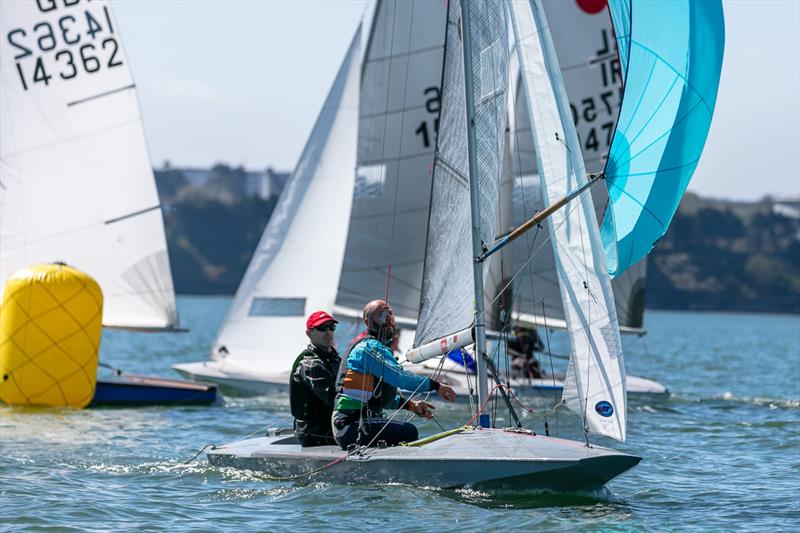 Ewen Barry and Sandy Rimmington win the Irish Fireball Munster Championships - photo © Bob Bateman