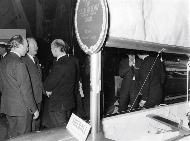 London Boat Show 1969 - Chippendale Fireball wins Boat of the Show photo copyright Chippendale family taken at  and featuring the Fireball class