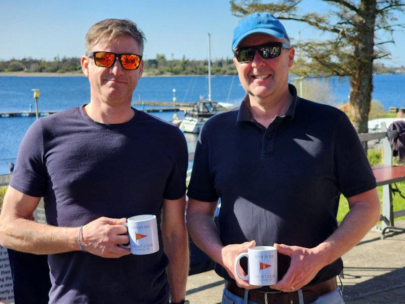 Noel Butler and Stephen Oram take third - Fireball Open Championship at Lough Ree - photo © Frank Miller