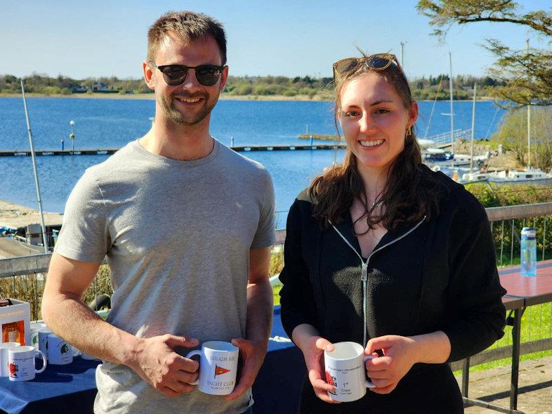 Josh Porter and Cara McDowell win the Fireball Open Championship at Lough Ree - photo © Frank Miller