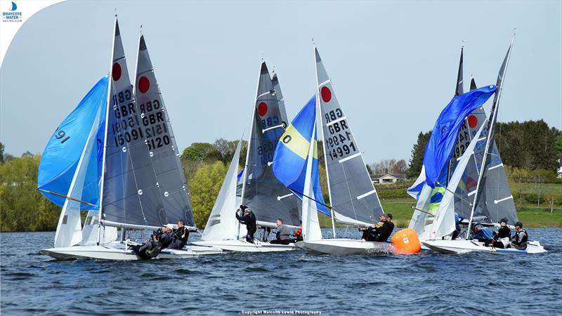 Fireball Spring Championship at Draycote Water photo copyright Malcolm Lewin / www.malcolmlewinphotography.zenfolio.com taken at Draycote Water Sailing Club and featuring the Fireball class