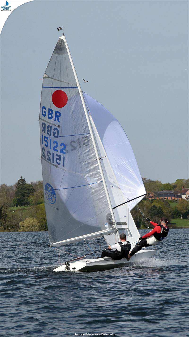 Fireball Spring Championship at Draycote Water photo copyright Malcolm Lewin / www.malcolmlewinphotography.zenfolio.com taken at Draycote Water Sailing Club and featuring the Fireball class