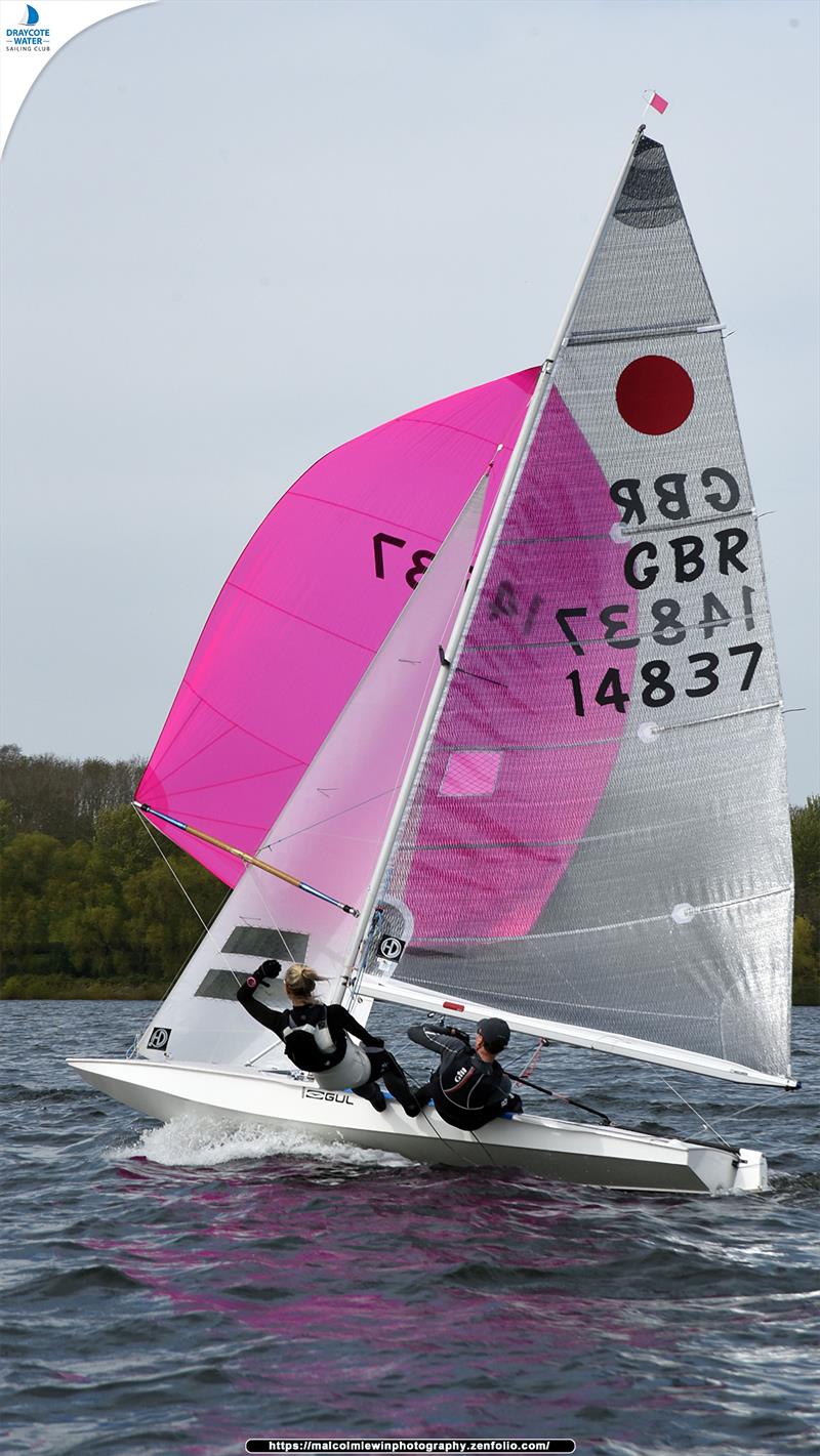 Fireball Spring Championship at Draycote Water photo copyright Malcolm Lewin / www.malcolmlewinphotography.zenfolio.com taken at Draycote Water Sailing Club and featuring the Fireball class