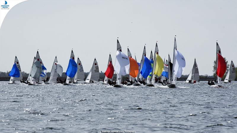 Fireball Spring Championship at Draycote Water photo copyright Malcolm Lewin / www.malcolmlewinphotography.zenfolio.com taken at Draycote Water Sailing Club and featuring the Fireball class