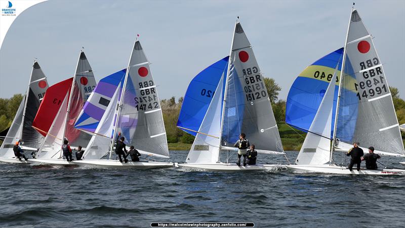 Fireball Spring Championship at Draycote Water photo copyright Malcolm Lewin / www.malcolmlewinphotography.zenfolio.com taken at Draycote Water Sailing Club and featuring the Fireball class