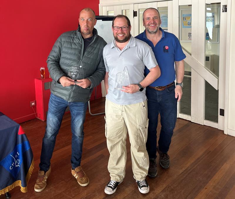 Paul Cullen & Simon Forbes finish 2nd in the Fireball Spring Championship at Draycote Water photo copyright Adam Whitehouse taken at Draycote Water Sailing Club and featuring the Fireball class