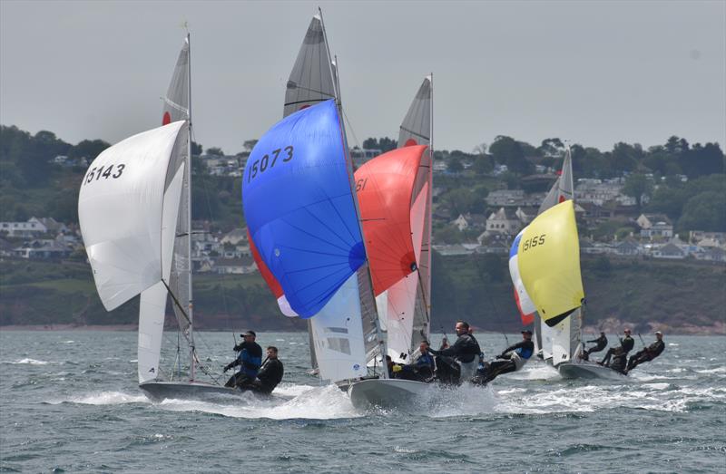 Fireballs racing at Royal Torbay YC - photo © Tania Hutchings / www.50northphotography.co.uk