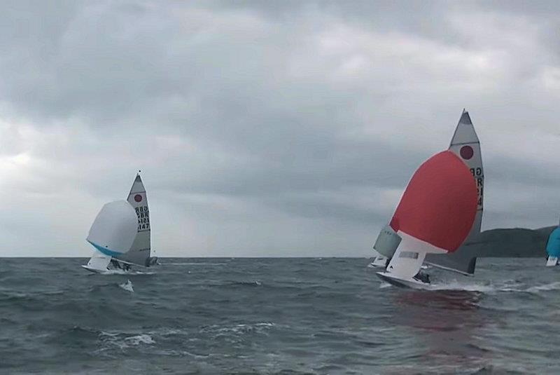 P&B and Zhik Fireball National Championship at Looe day 2 photo copyright LSC taken at Looe Sailing Club and featuring the Fireball class