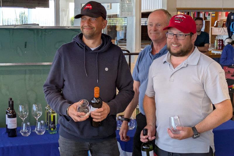 Paul Cullen and Simon Forbes, third overall - Fireball Inland Championship at Chew photo copyright Andy Scott taken at Chew Valley Lake Sailing Club and featuring the Fireball class