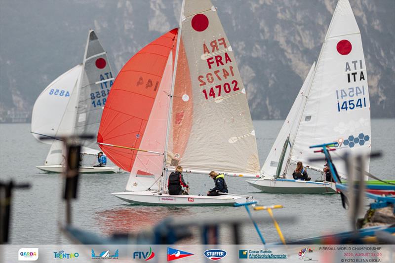 2025 Fireball World Championship - Penultimate day photo copyright Elena Giolai taken at Circolo Vela Arco and featuring the Fireball class