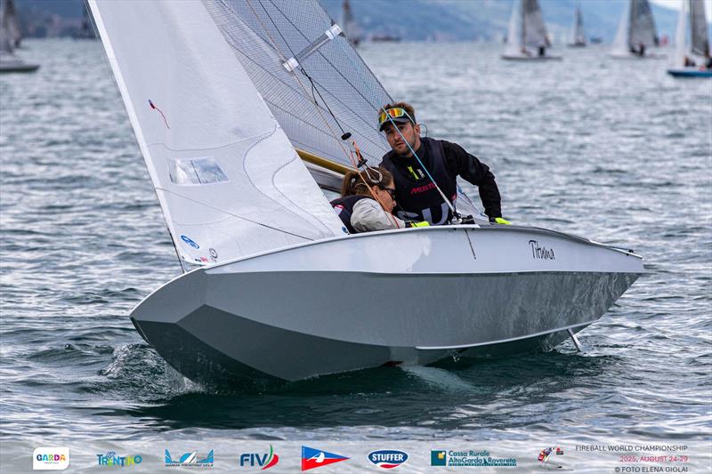 2025 Fireball World Championship photo copyright Elena Giolai taken at Circolo Vela Arco and featuring the Fireball class