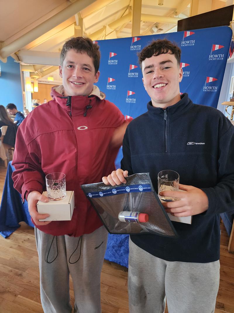 Irish Fireball End of Season Championship at Howth - William Draper & David Evans photo copyright Frank Miller taken at Howth Yacht Club and featuring the Fireball class