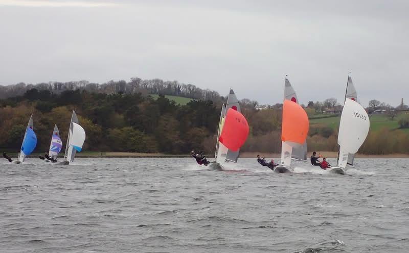 Chew Valley Lake Fireball Open 2026 photo copyright Damian Boreham taken at Chew Valley Lake Sailing Club and featuring the Fireball class