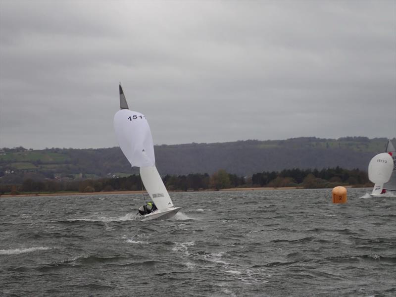 Chew Valley Lake Fireball Open 2026 photo copyright Damian Boreham taken at Chew Valley Lake Sailing Club and featuring the Fireball class