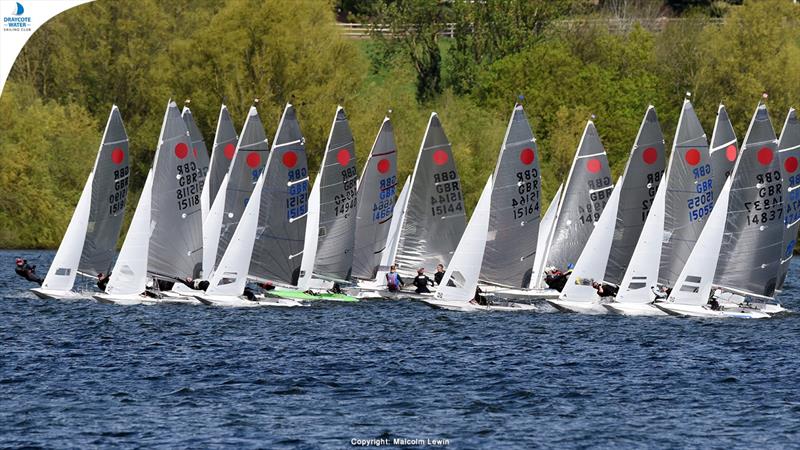 Thomas Castle Aviation Heritage Fireball Spring Championship at Draycote Water Sailing Club photo copyright Malcolm Lewin / malcolmlewinphotography.zenfolio.com taken at Draycote Water Sailing Club and featuring the Fireball class