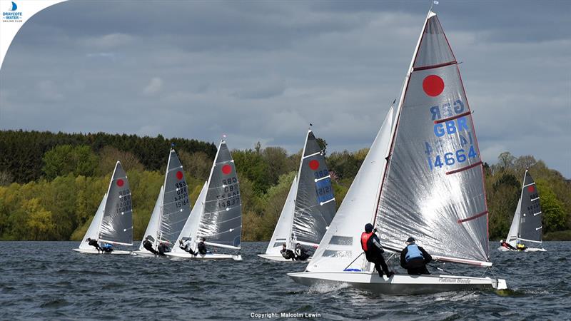 Thomas Castle Aviation Heritage Fireball Spring Championship at Draycote Water Sailing Club photo copyright Malcolm Lewin / malcolmlewinphotography.zenfolio.com taken at Draycote Water Sailing Club and featuring the Fireball class