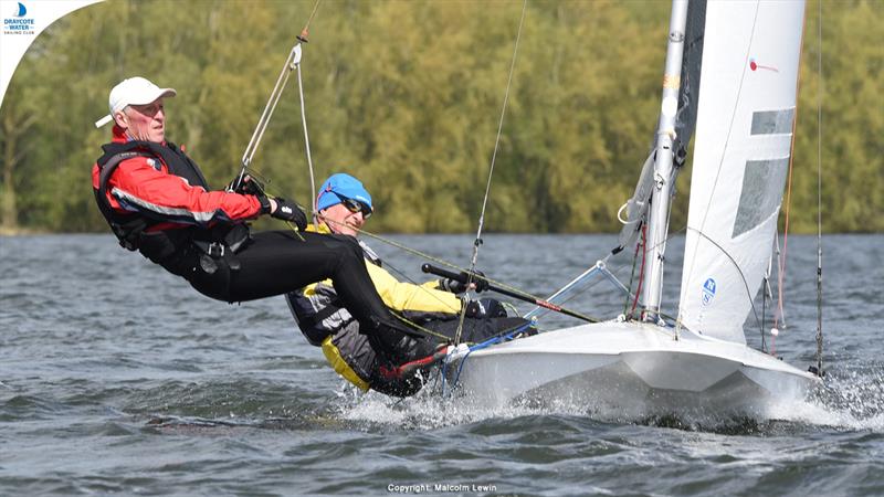 Thomas Castle Aviation Heritage Fireball Spring Championship at Draycote Water Sailing Club photo copyright Malcolm Lewin / malcolmlewinphotography.zenfolio.com taken at Draycote Water Sailing Club and featuring the Fireball class