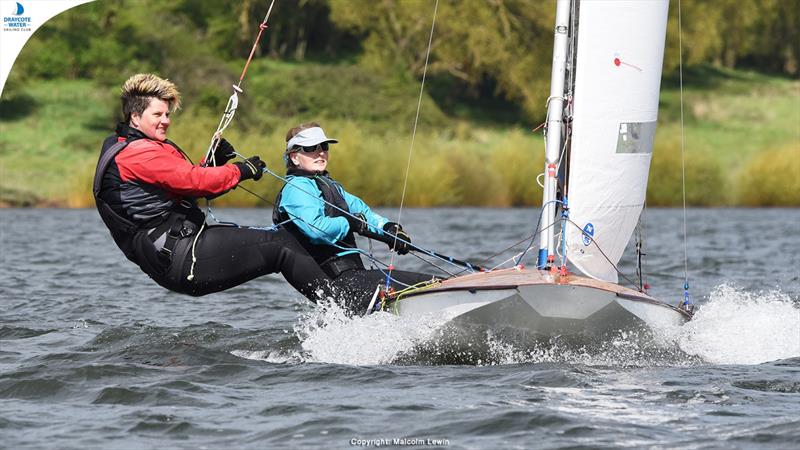 Thomas Castle Aviation Heritage Fireball Spring Championship at Draycote Water Sailing Club photo copyright Malcolm Lewin / malcolmlewinphotography.zenfolio.com taken at Draycote Water Sailing Club and featuring the Fireball class