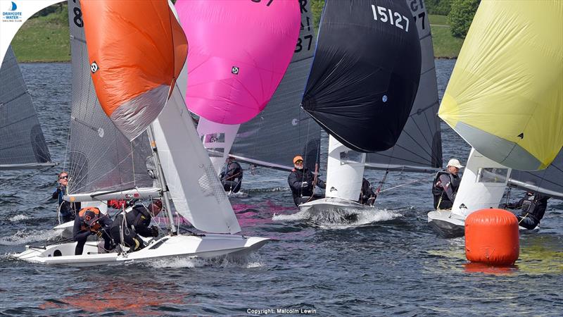 Thomas Castle Aviation Heritage Fireball Spring Championship at Draycote Water Sailing Club photo copyright Malcolm Lewin / malcolmlewinphotography.zenfolio.com taken at Draycote Water Sailing Club and featuring the Fireball class