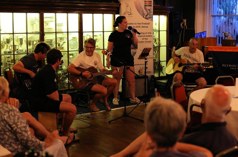 Open Mic Night on Day 2 of the 2026 Fireball World Championship at the Royal Torbay Yacht Club - photo © Mark Jardine