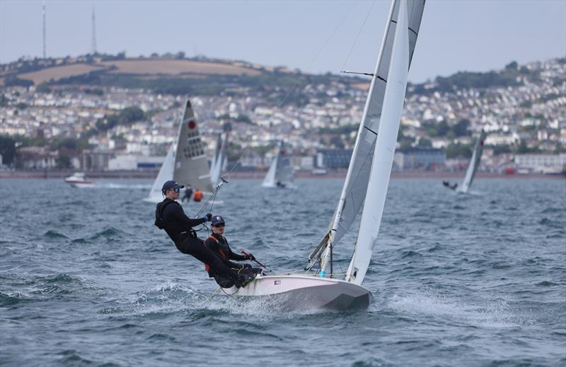 Day 3 of the 2026 Fireball World Championship at the Royal Torbay Yacht Club photo copyright Mark Jardine taken at Royal Torbay Yacht Club and featuring the Fireball class