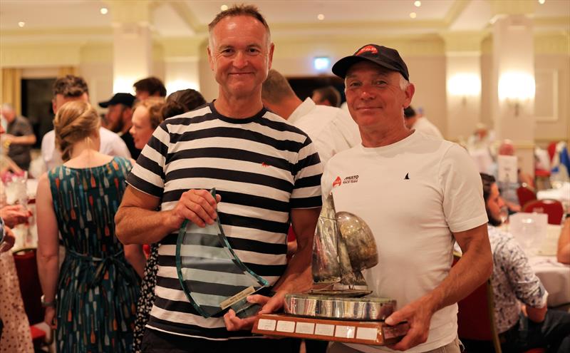 Vyv Townend and DJ Edwards win the 2026 Fireball World Championship at the Royal Torbay Yacht Club photo copyright Mark Jardine taken at Royal Torbay Yacht Club and featuring the Fireball class
