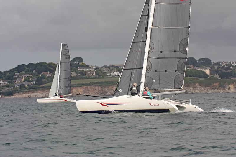 Cornish Meadow in the Firebird class at Falmouth Week 2018 photo copyright Cafe Mylor taken at Mylor Yacht Club and featuring the Firebird class