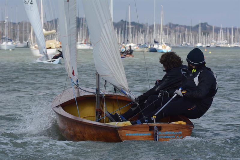 Hamble Warming Pans photo copyright Trevor Pountain taken at Hamble River Sailing Club and featuring the Firefly class