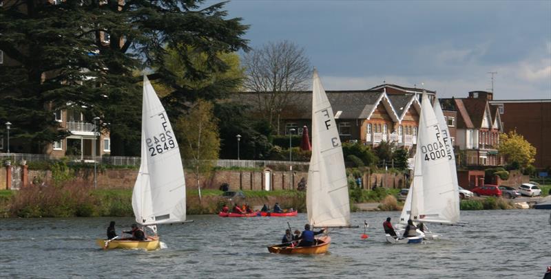 Firefly Junior Cup at Tamesis photo copyright Carolyne Vines taken at Tamesis Club and featuring the Firefly class