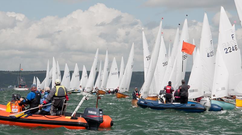 70th Anniversary Firefly Nationals day 2 photo copyright Alistair Mackay taken at Tenby Sailing Club and featuring the Firefly class