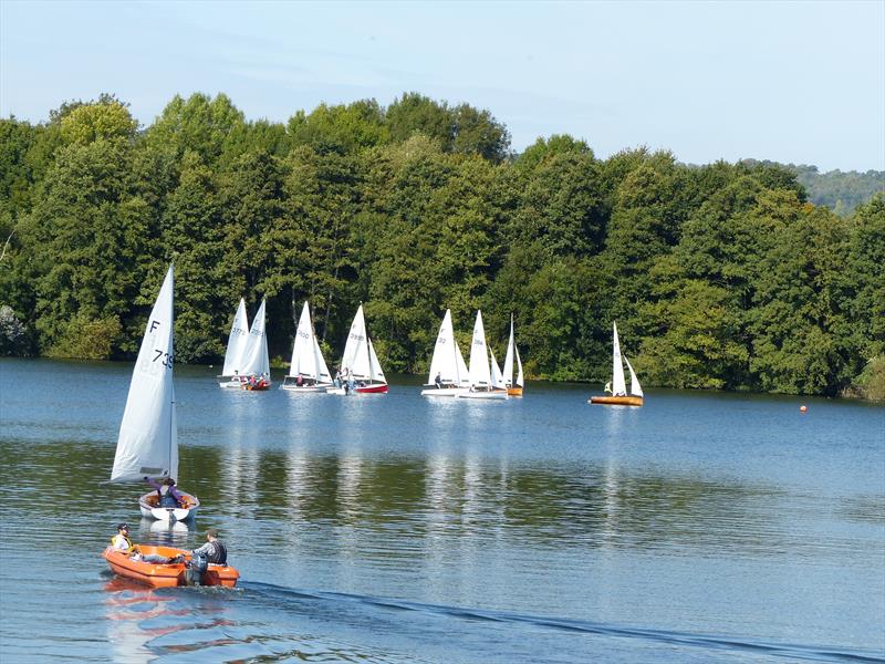 Chipstead Firefly Open photo copyright Neil Banks taken at Chipstead Sailing Club and featuring the Firefly class