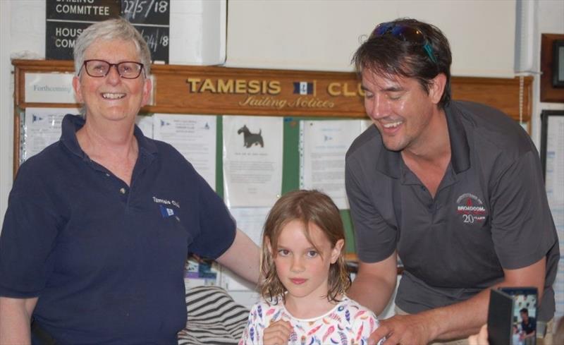 Firefly Junior Cup at Tamesis Club - photo © Cathy and Ruth Dalton