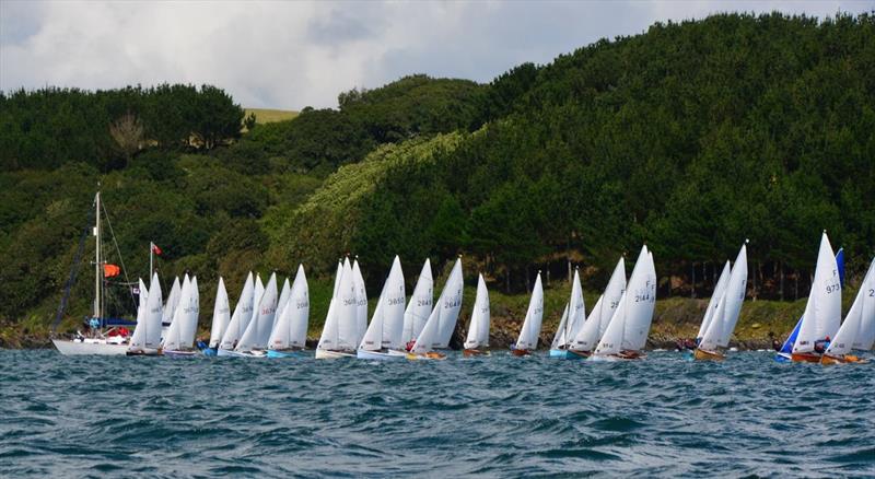 Racing at the 2017 Firefly Southwestern Championship  photo copyright Frances Davison taken at Restronguet Sailing Club and featuring the Firefly class