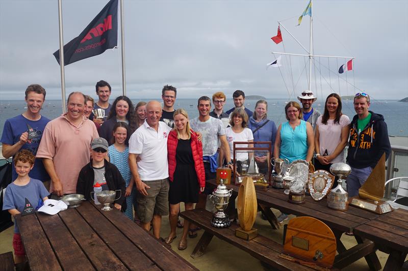 Firefly Nationals at Abersoch prize winners photo copyright Frances Davison taken at South Caernarvonshire Yacht Club and featuring the Firefly class