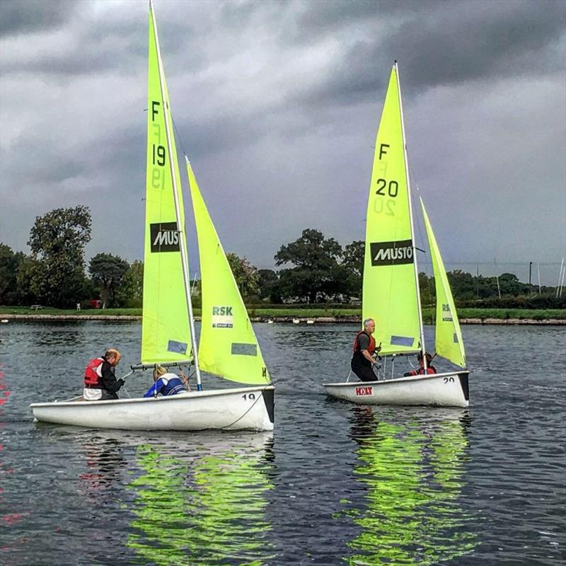 Fireflys at South Staffs photo copyright James Croxford taken at South Staffordshire Sailing Club and featuring the Firefly class